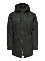 Only & Sons Parka met afneembare capuchon, model 'Klaus'