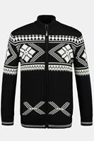 JP1880 Strickjacke »Strickjacke Jacquard Strick Stehkragen«