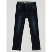 S.Oliver Jeans, Waschung, uni, für Mädchen, dunkelblau