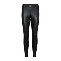 Vero Moda coated skinny legging VMGAYA zwart