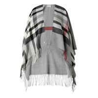 Fraas Poncho met franjes, model 'Ruana'