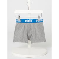 PUMA Basic boxershort, Blauw/Grijs