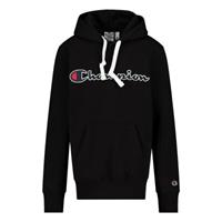 Champion Männer Hoody Logo in schwarz