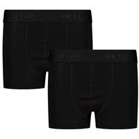 Ten Cate 2-pak Jongens boxershorts Organic - Biologisch katoenen kinder onderbroeken - Zwart - Grijs - Donkerblauw