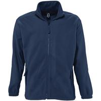 SOLS Heren North Full Zip Outdoor Fleece Jacket (Marine)