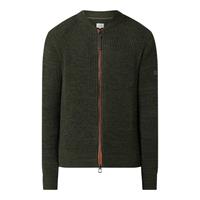 Camel active Herren Strickjacke dark olive