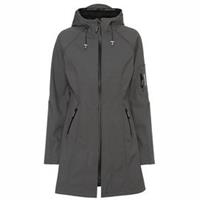 Ilse jacobsen Softshell regenjas RAIN37 - 033 Dark Shadow | Dark Shadow