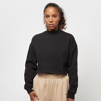 urbanclassics Urban Classics - Ladies Cropped Oversized Sweat High Neck Black - Sweater