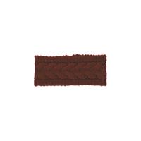 Sterntaler Gebreide hoofdband donkerrood