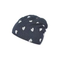 Sterntaler Slouch-Beanie blau melange