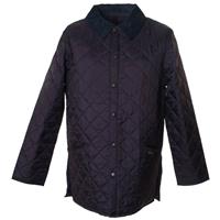 Barbour Herenjas Liddesdale Quilt Navy