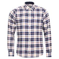 Barbour Flanellen herenblouse Blake Ecru