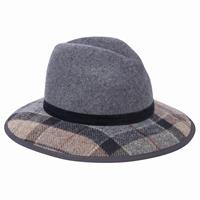 Barbour Dameshoed Thornhill Fedora Grijs