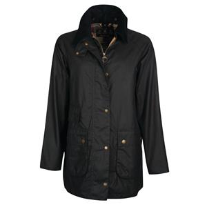 Barbour Dames waxjas Tain Navy