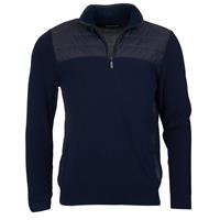 Barbour Herenvest Lundy half zip navy