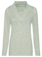 Your Look... for less! Dames Pullover kalkmint gemêleerd Größe