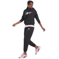 Reebok Vector Kapuzenpullover Damen, schwarz / weiß