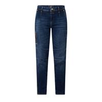 MAC Jeans MAC Rich Cargo Ankle Jeans dark blue net washed