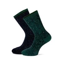 MarcMarcs Damessokken Lidia-Black green-35/38