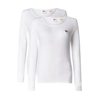 Levi's Longsleeve 2er Pack Langarmshirts weiß Damen 