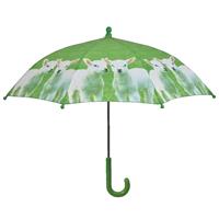 Kinderparaplu Lammetjes 71 Cm Polyester Groen