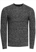 Rusty Neal RustyNeal - Heren Trui - Zwart - Longsleeve - Ronde Hals