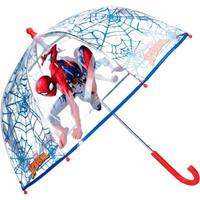 Spiderman Stockregenschirm Stockschirm blau & transparent Marvel Spiderman Kinder Regenschirm