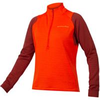 Endura - Women's Singletrack Fleece - Fleecetrui, rood