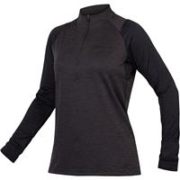 Endura - Women's Singletrack Fleece - Fleecetrui, zwart/grijs