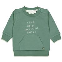 Feetje Sweatshirt Griddly Bear Petrol