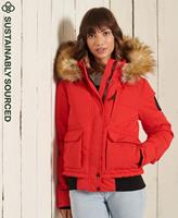 Superdry Vrouwen Everest Bomberjack Rood