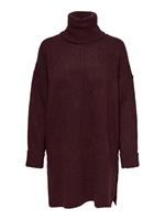 Only Pullover Onltatiana Rollneck Pulover Bf für Damen, Winetasting-W. MELANGE