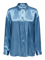 ONLY - Maat S - ONLJOJO BUTTON DNM SHIRT Dames Blouse