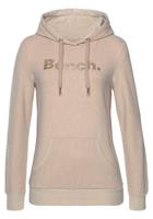 Bench. Hoodie mit Glitzer Streifen und Glitzer Logodruck
