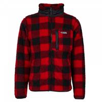 Columbia Winter Pass™ Print Full Zip Vest Heren Pomegranate Heather