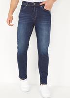 True Rise Regular fit jeans donker