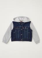 Levi's Kids Boys Sweat Sleeve Hooded Denim Jacket