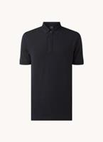 Armani Exchange Polo korte mouw polo donker met stretch 8nzf91.zj81z/1510