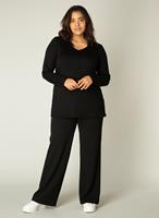 Base Level Curvy Shirt met lange mouwen Alize Zachte licht glanzende kwaliteit