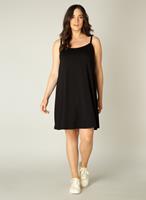 Base Level Curvy Jurk in overgooiermodel Alissa Verstelbare bandjes