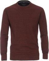 Casa Moda Herren Pullover uni, Dunkelorange