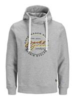 jack&jones Jack & Jones Männer Hoody Jorwoodss in grau