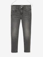 VERTBAUDET Slim fit jongensjeans Morphologik "waterless" heupomtrek LARGE denim donkergrijs