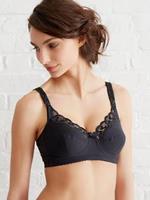 Soepele borstvoedings-bh Emma-Jane Maternity zwart
