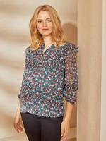 Bluse mit Blumenprint