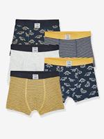 VERTBAUDET Set van 5 stretch jongensboxers Dino set 5