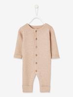 Baby Overall, lange Ärmel beige