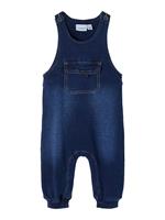 Stretchy Denim Tuinbroek Heren Blauw