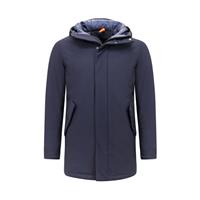 Enos Halflange parka met capuchon