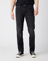 Wrangler Greensboro heren regular-fit jeans black dust